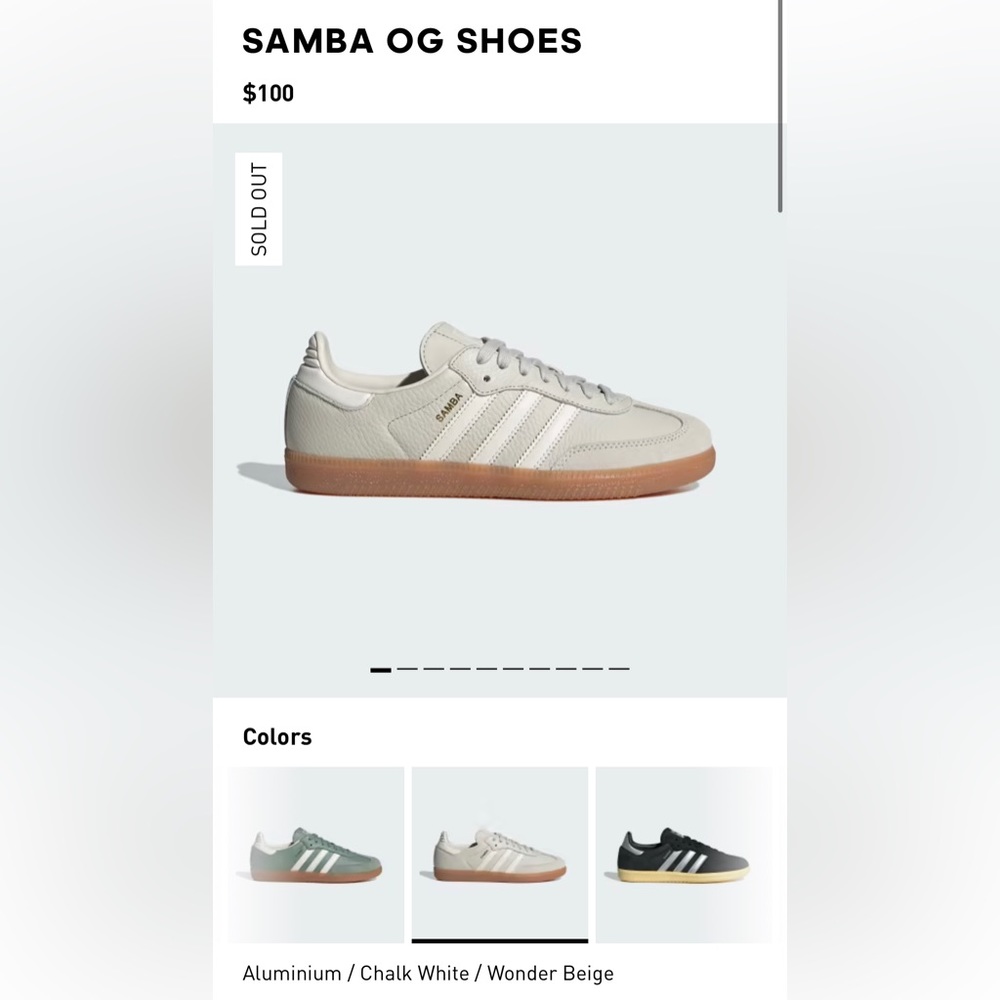 Brand New Adidas Sambas